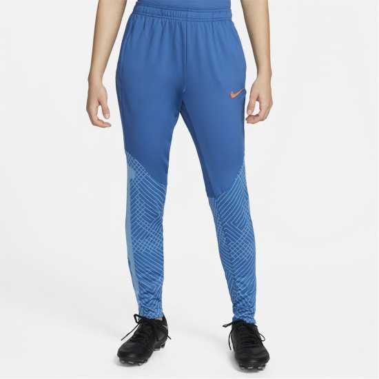 Nike Dri-Fit Strike Track Pants Womens Blue/Red Футболни тренировъчни долнища