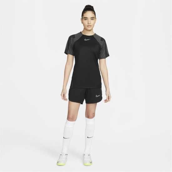 Nike Дамски Шорти Strike Shorts Womens Black/Grey - Дамски къси панталони
