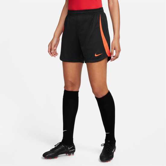 Nike Дамски Шорти Strike Shorts Womens Black/Crimson Дамски къси панталони