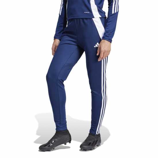 Футболни тренировъчни долнища Adidas Tiro 24 Training Tracksuit Bottoms Womens Отбор Нави Син Adidas Tiro 24 Training Tracksuit Bottoms Womens Отбор Нави Син Футболни тренировъчни долнища