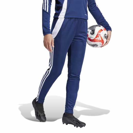 Футболни тренировъчни долнища Adidas Tiro 24 Training Tracksuit Bottoms Womens Отбор Нави Син Adidas Tiro 24 Training Tracksuit Bottoms Womens Отбор Нави Син Футболни тренировъчни долнища