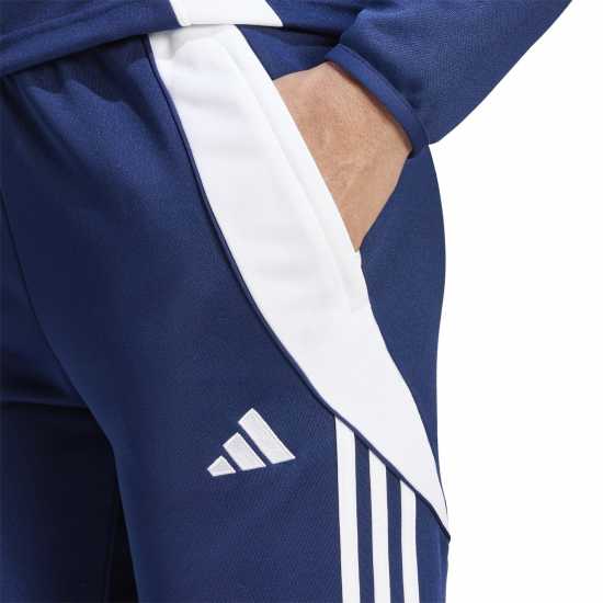 Футболни тренировъчни долнища Adidas Tiro 24 Training Tracksuit Bottoms Womens Отбор Нави Син Adidas Tiro 24 Training Tracksuit Bottoms Womens Отбор Нави Син Футболни тренировъчни долнища