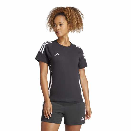 Adidas Tiro 24 Sweat T-Shirt Womens Adidas Tiro 24 Sweat T-Shirt Womens
