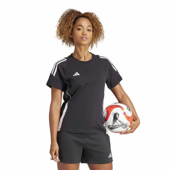 Adidas Tiro 24 Sweat T-Shirt Womens Adidas Tiro 24 Sweat T-Shirt Womens
