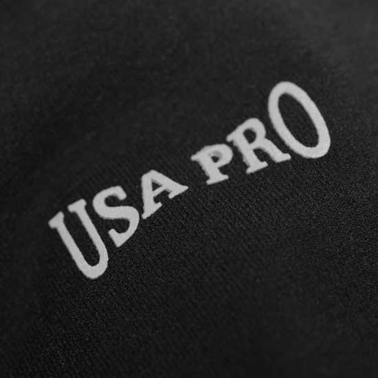 Usa Pro Core Seamless Adjustable Sports Bra Black Спортни сутиени