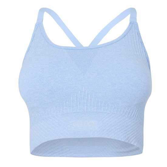 Usa Pro Up Seamless Adjustable Sports Bra Brunera Blue 