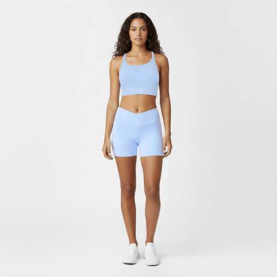 Usa Pro Up Seamless Adjustable Sports Bra Brunera Blue 