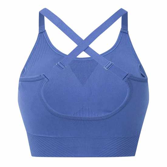 Usa Pro Seamless Adjustable Sports Bra Бижу Син Спортни сутиени