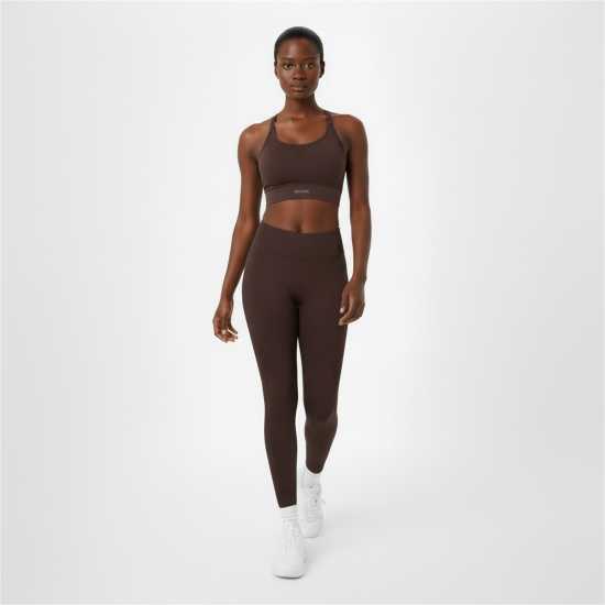 Usa Pro Seamless Adjustable Sports Bra Еспресо Спортни сутиени