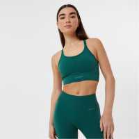 Usa Pro Seamless Adjustable Sports Bra Горско зелено Спортни сутиени