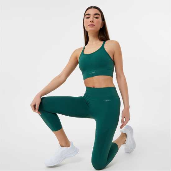 Usa Pro Seamless Adjustable Sports Bra Горско зелено Спортни сутиени