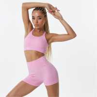 Usa Pro Seamless Adjustable Sports Bra True Pink Спортни сутиени
