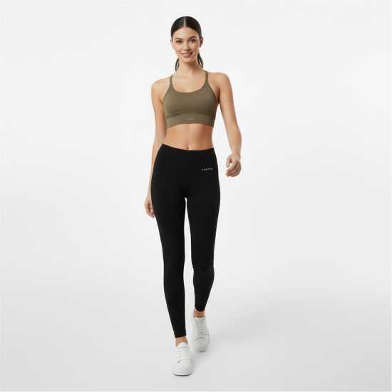 Usa Pro Seamless Adjustable Sports Bra Топла пепел Спортни сутиени