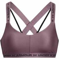Under Armour Crossback Womens Sports Bra Purple/Black Спортни сутиени