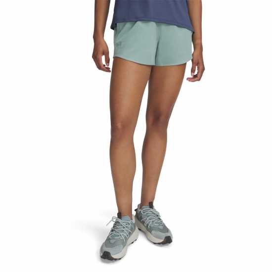 Under Armour Women's Flex Woven Performance Gym Shorts Зелено 