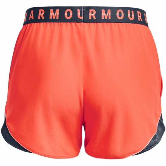Under Armour Play Up Colourblock Shorts Orange Дамски клинове за фитнес