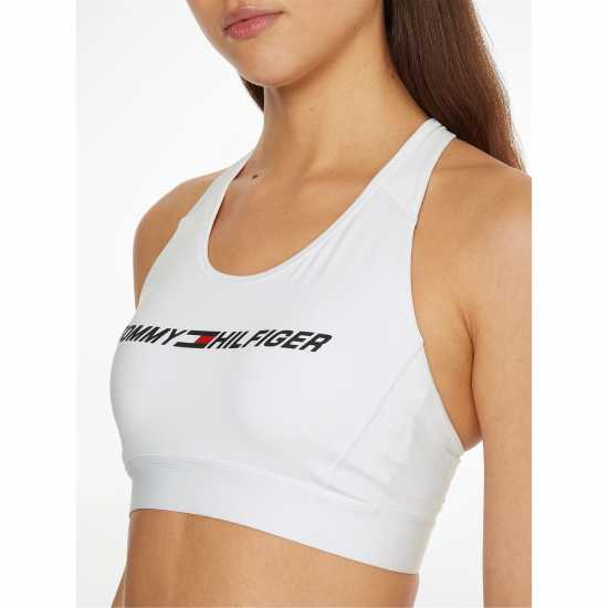 Tommy Sport Sport Medium Intensity Graphic Womens Bra  - Спортни сутиени