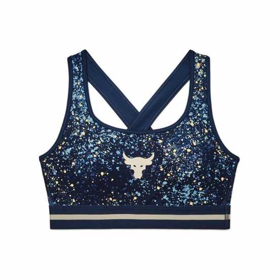 Under Armour Armour Project Rock Womens Sports Bra Академия Спортни сутиени