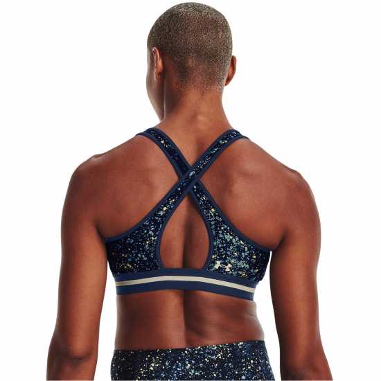 Under Armour Armour Project Rock Womens Sports Bra Academy - Спортни сутиени