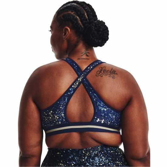 Under Armour Armour Project Rock Womens Sports Bra Академия Спортни сутиени