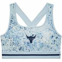 Under Armour Armour Project Rock Womens Sports Bra Синьо/Академия Спортни сутиени