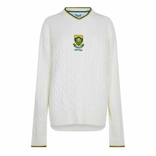 Castore South Africa Knitted Womens Cricket Sweatshirt  - Крикет