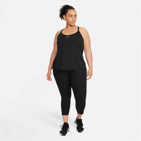 Nike Dri-FIT One Women's Standard Fit Tank Black Дамски потници