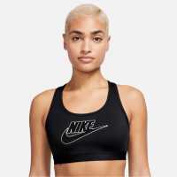 Nike Swoosh Women's Medium-Support Logo Padded Bra  Спортни сутиени