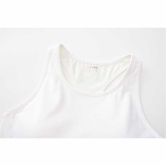 Usa Pro Core Racer Back Sports Bra Womens Бяло Спортни сутиени