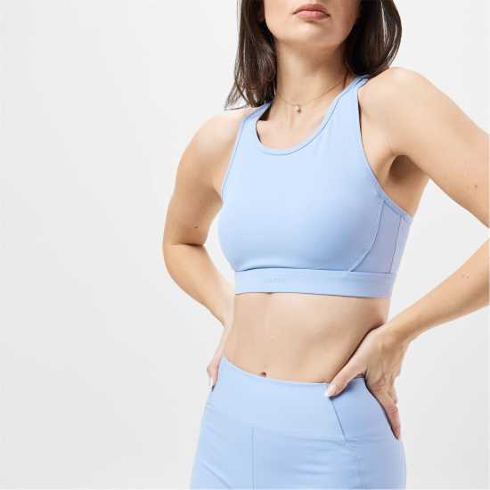 Usa Pro Дамски Спортен Сутиен Core Racer Back Sports Bra Ladies Брунера Синьо 