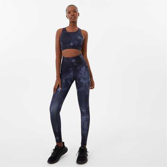 Usa Pro Core Racer Back Sports Bra Womens Структурен момент Спортни сутиени