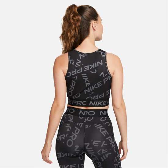 Nike Pro Dri-FIT Women's Crop Printed Tank Top  Атлетика