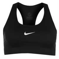 Nike Pro Swoosh Medium-Support Sports Bra Womens Black Дамски долни дрехи