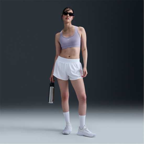 Nike Pro Swoosh Medium-Support Sports Bra Womens Lilac 
