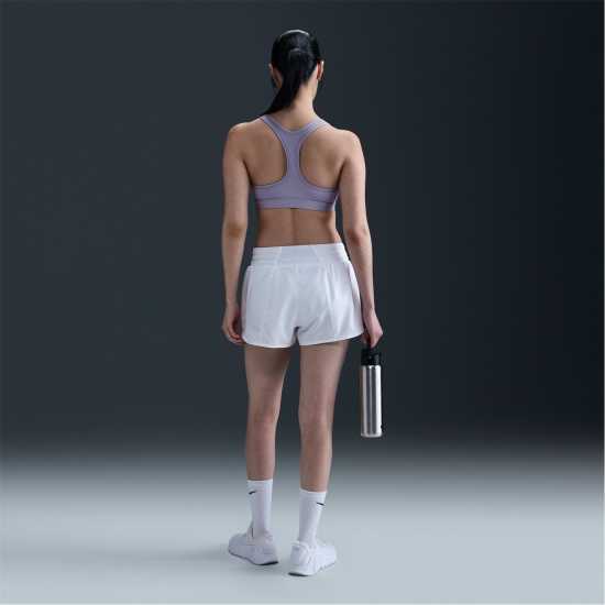 Nike Pro Swoosh Medium-Support Sports Bra Womens Lilac 