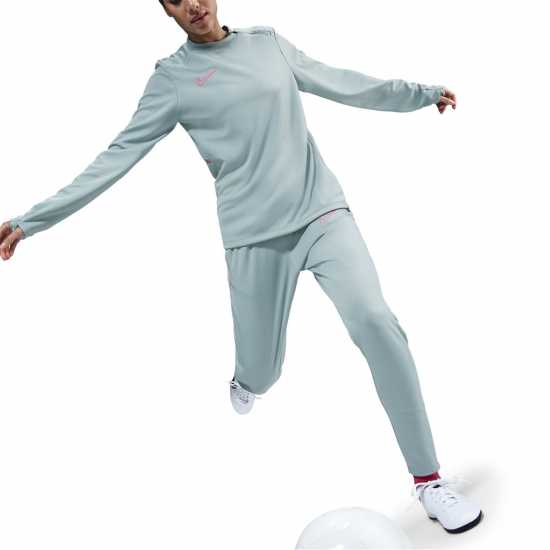 Nike Dri-Fit Academy Football Drill Top Womens Сиво/Розово Дамски горнища с цип