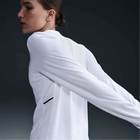 Дамски горнища с цип Nike Dri-Fit Academy Football Drill Top Womens Бяло/Черно Nike Dri-Fit Academy Football Drill Top Womens Бяло/Черно Дамски горнища с цип