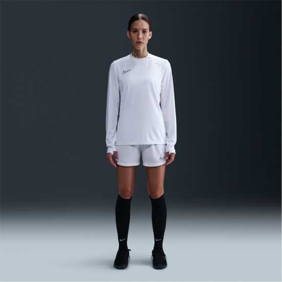 Дамски горнища с цип Nike Dri-Fit Academy Football Drill Top Womens Бяло/Черно Nike Dri-Fit Academy Football Drill Top Womens Бяло/Черно Дамски горнища с цип