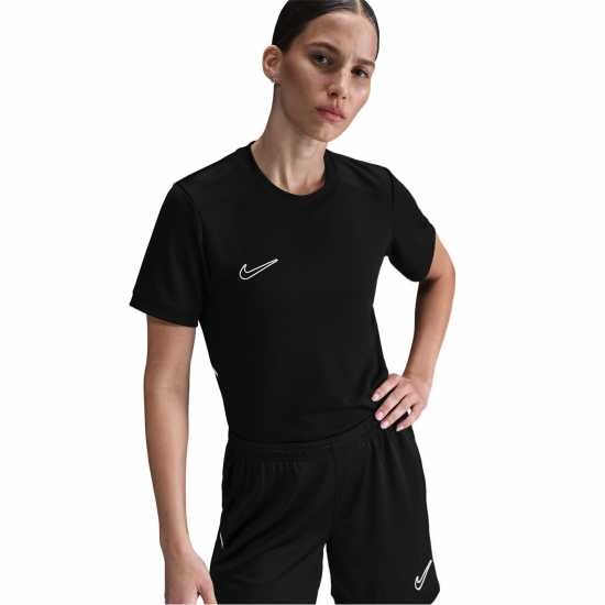Nike Academy Football Shirt Womens Черно Nike Academy Football Shirt Womens Черно
