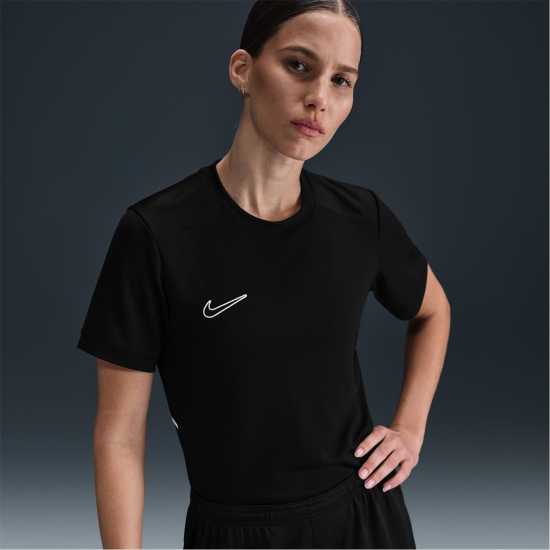 Nike Academy Football Shirt Womens Черно Nike Academy Football Shirt Womens Черно