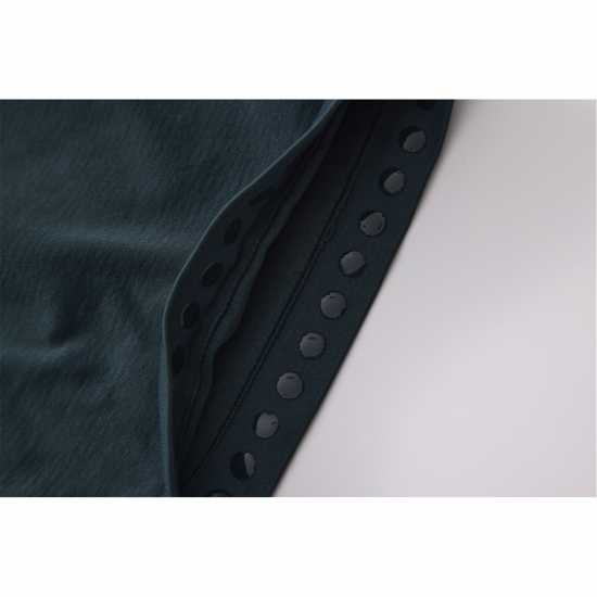 La Gear Seamless Zip Short Womens Forest Green 