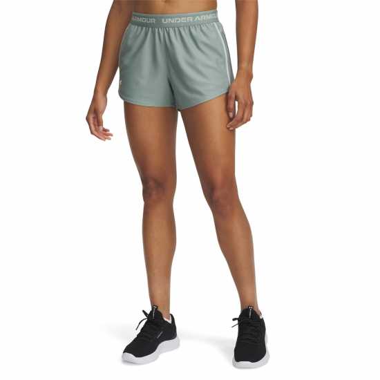 Under Armour Play Up Shorts Women's Силициево зелено 