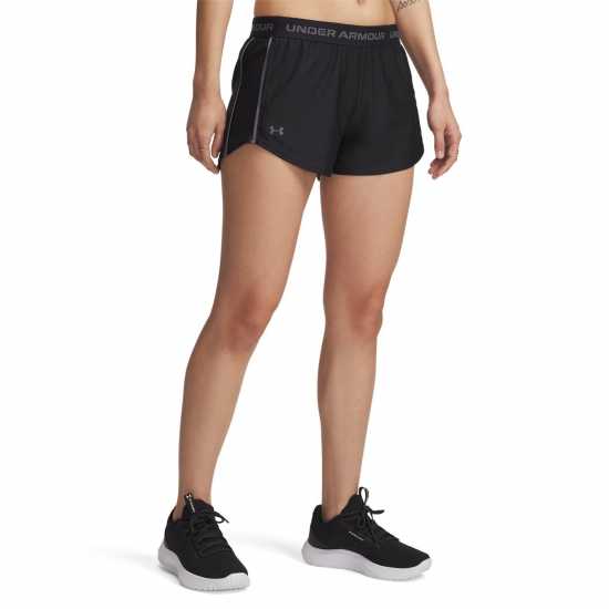 Under Armour Play Up Shorts Women's Black/C Rock 