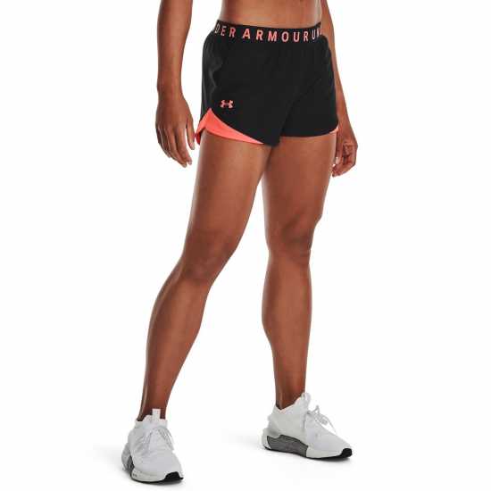Under Armour Дамски Шорти Play Up 2 Shorts Ladies Black Дамски клинове за фитнес