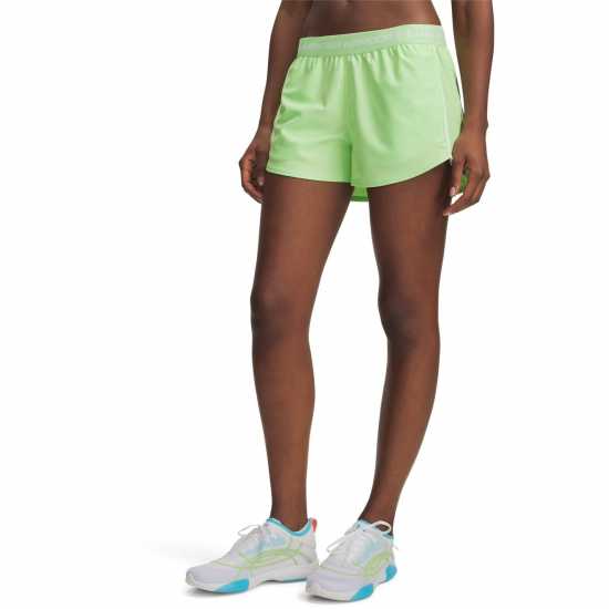 Under Armour Play Up Shorts Women's Lime/White 