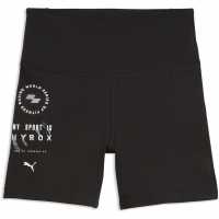 Puma Womens  Hyrox Essentials Short Tights Black 