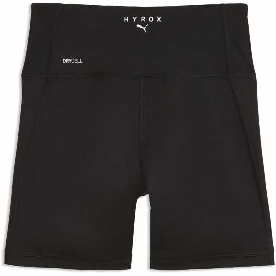 Puma Womens Hyrox Essentials Short Tights Black Puma Womens Hyrox Essentials Short Tights Black