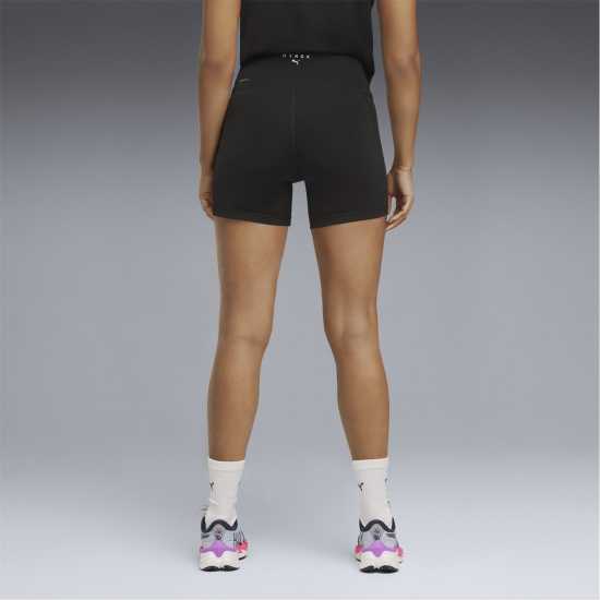 Puma Womens Hyrox Essentials Short Tights Black Puma Womens Hyrox Essentials Short Tights Black