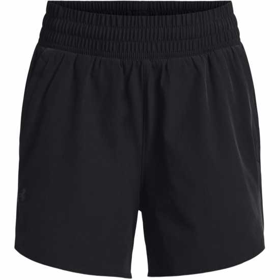 Under Armour Woven Short 5In Black - Дамски клинове за фитнес