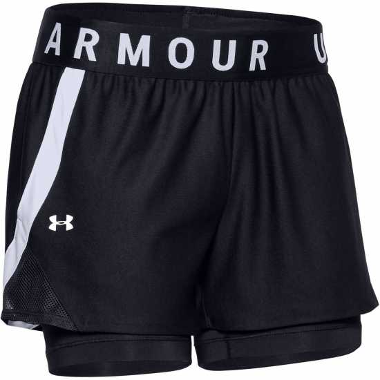 Under Armour Дамски Шорти 2In1 Shorts Ladies Black - Дамски клинове за фитнес